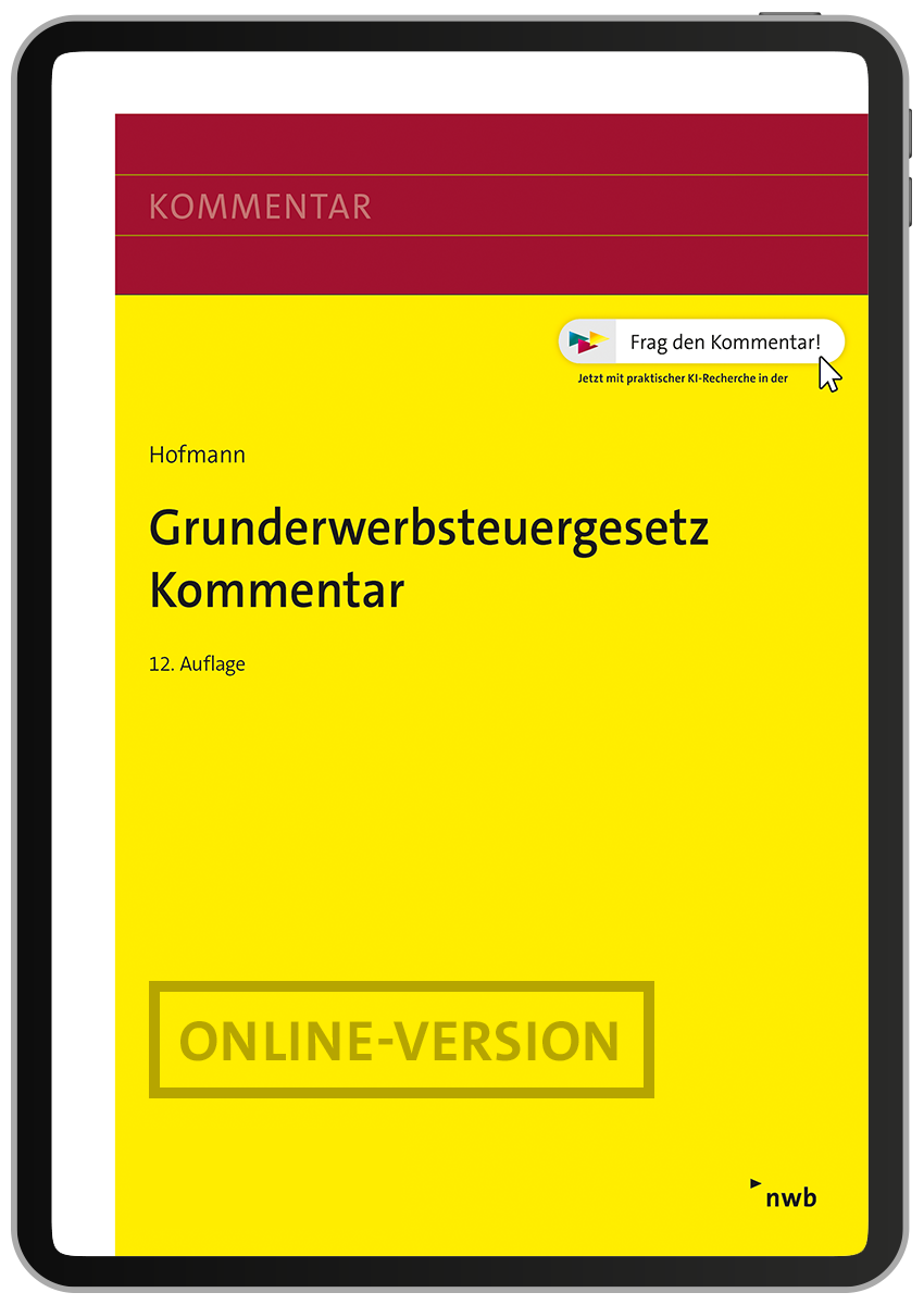Grunderwerbsteuergesetz Kommentar