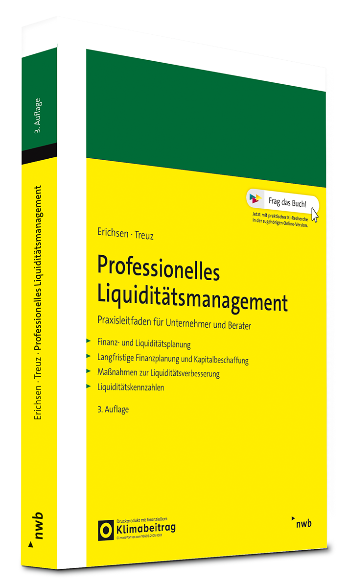 Professionelles Liquiditätsmanagement Buch Cover NWB Shop