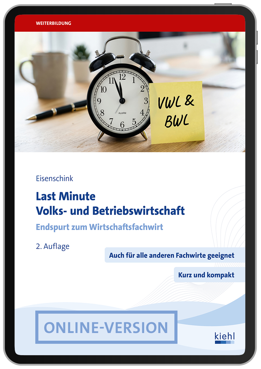 Last Minute Volks- und Betriebswirtschaft
