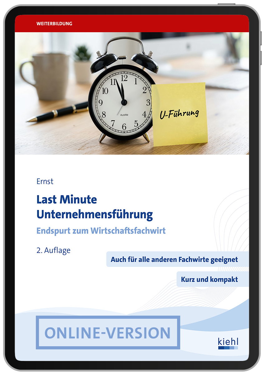 Last Minute Unternehmensführung