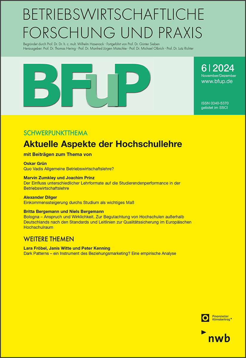 Aktuelle Aspekte der Hochschullehre