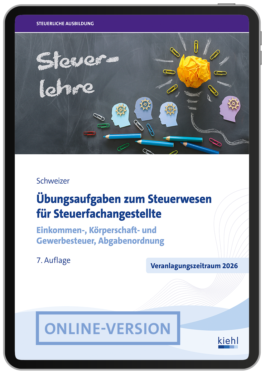 Übungsaufgaben zum Steuerwesen für Steuerfachangestellte