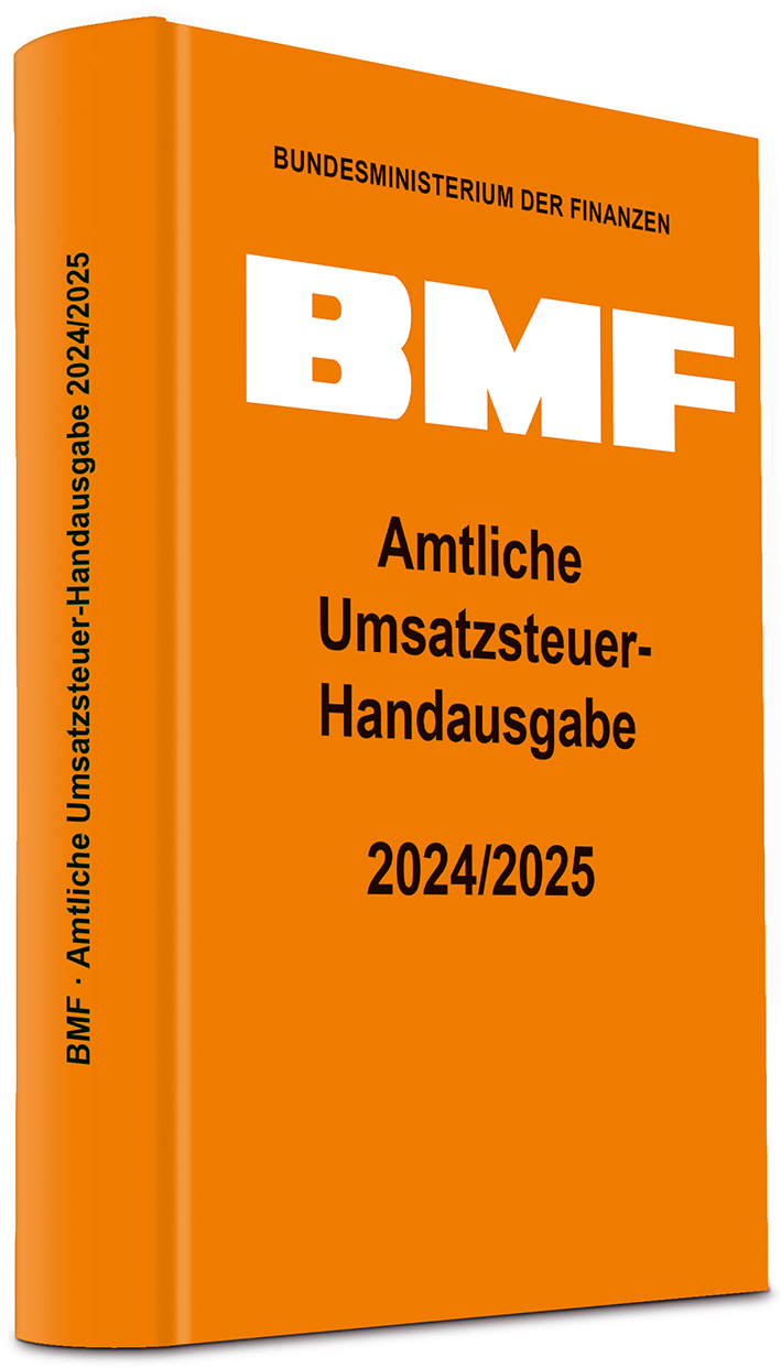 Amtliche Umsatzsteuer-Handausgabe 2024/2025