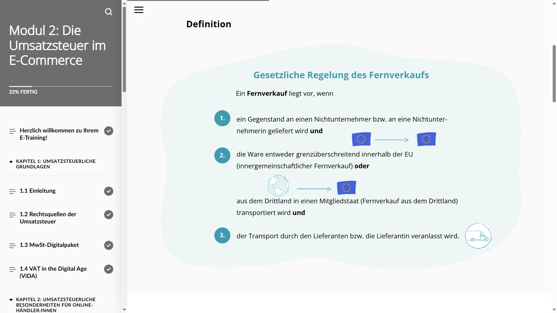 Umsatzsteuer im E-Commerce