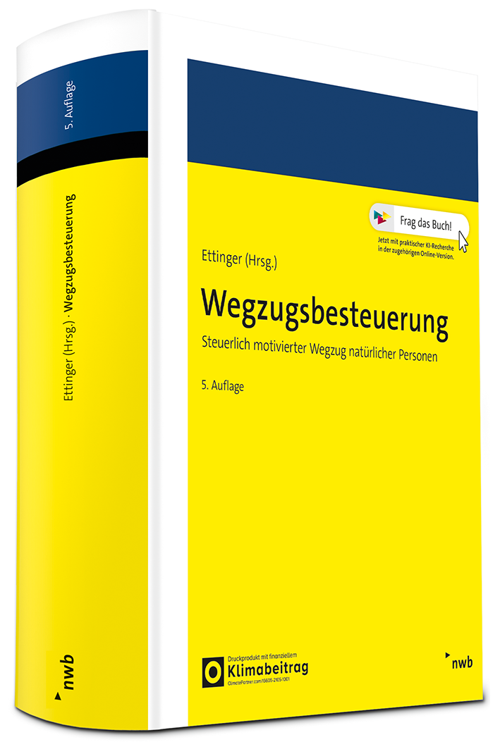 Buch Cover: Wegzugsbesteuerung - im NWB Shop