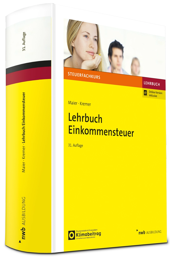 Cover Lehrbuch Einkommensteuer nwb Shop