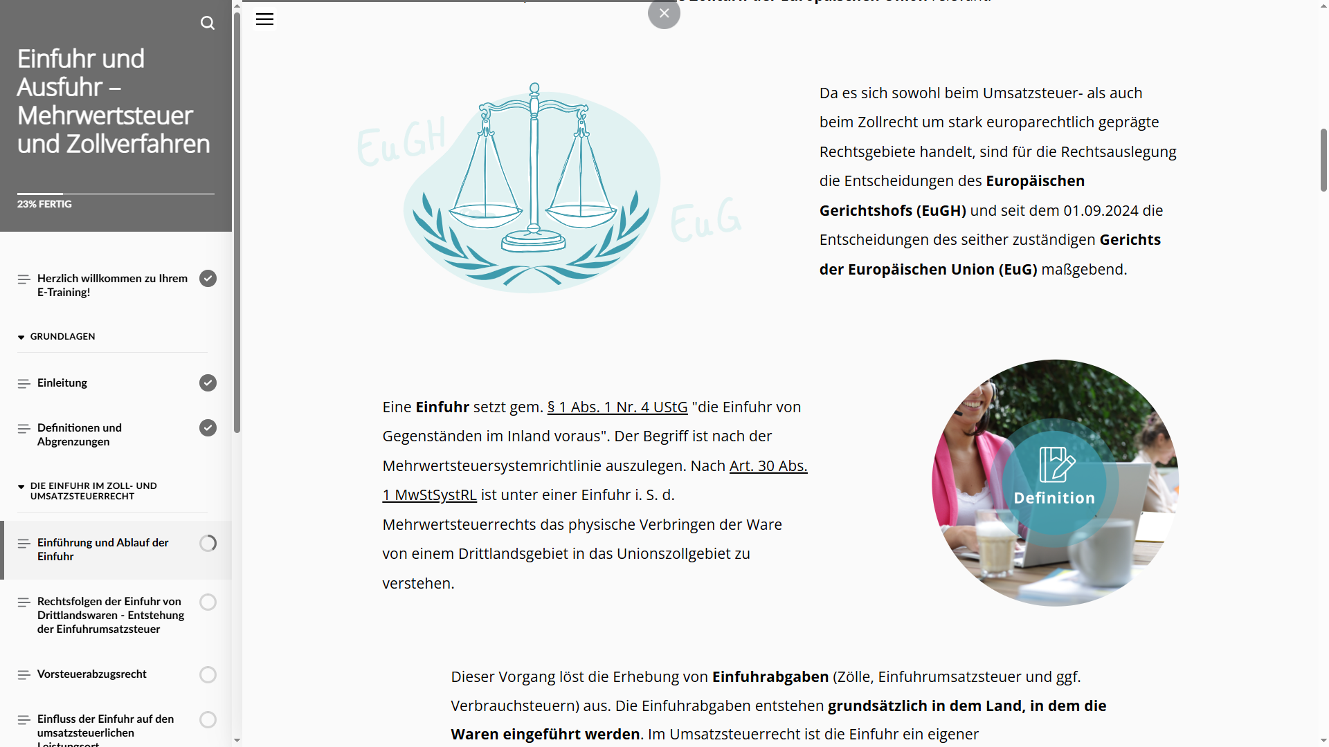 Einfuhr und Ausfuhr - Mehrwertsteuer und Zollverfahren