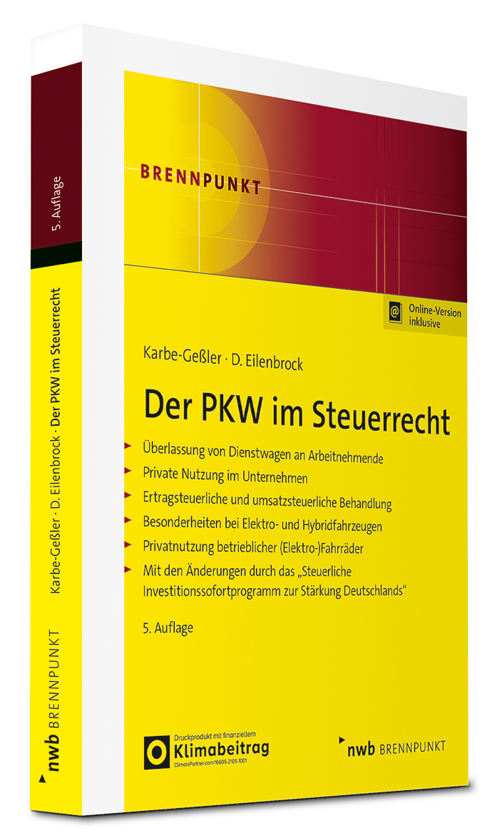 Der PKW im Steuerrecht