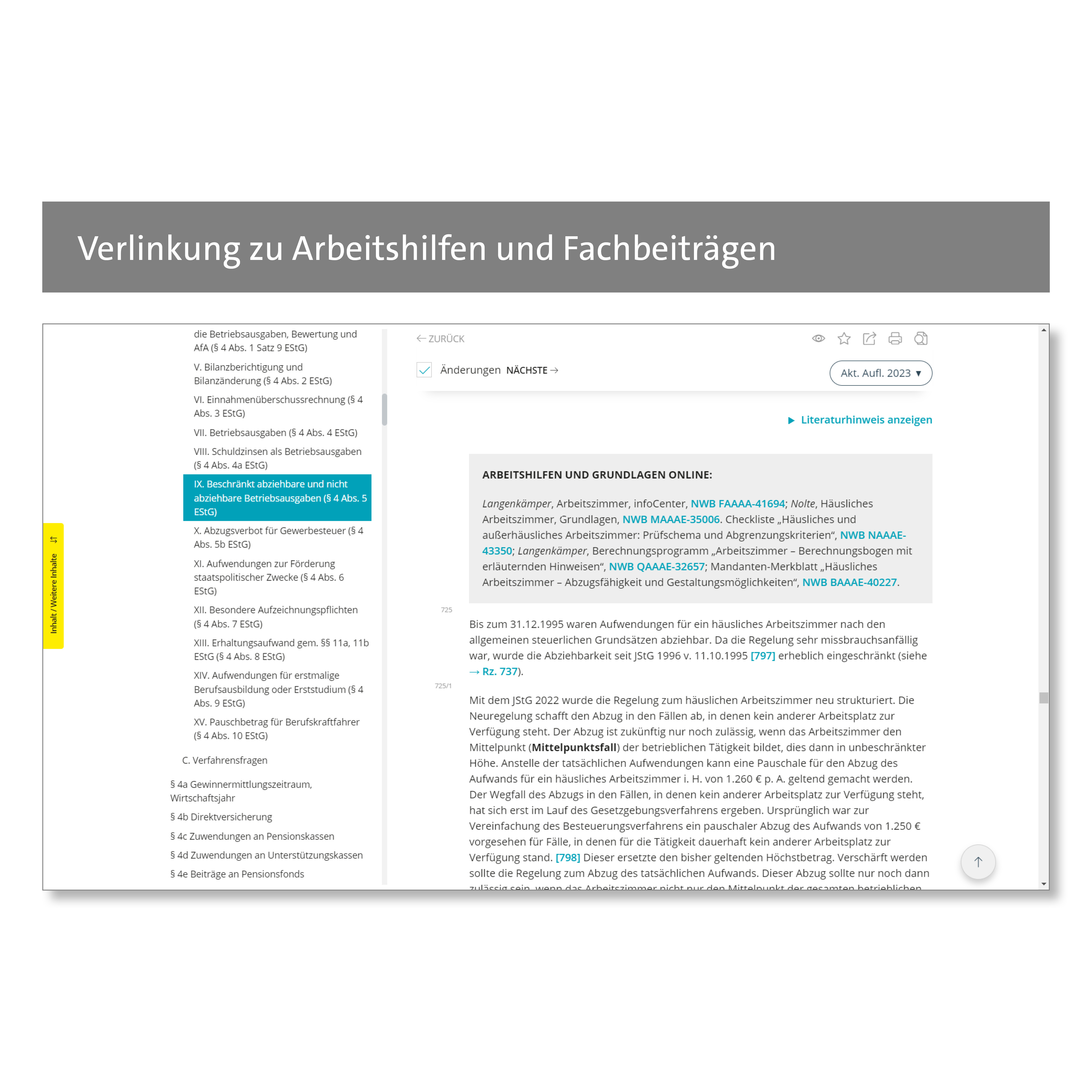 Einkommensteuergesetz Kommentar online