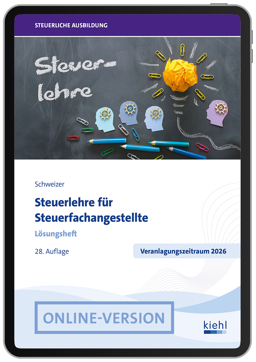 Steuerlehre für Steuerfachangestellte - Lösungsheft