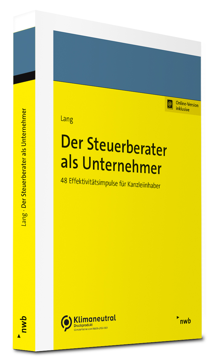 Der Steuerberater als Unternehmer