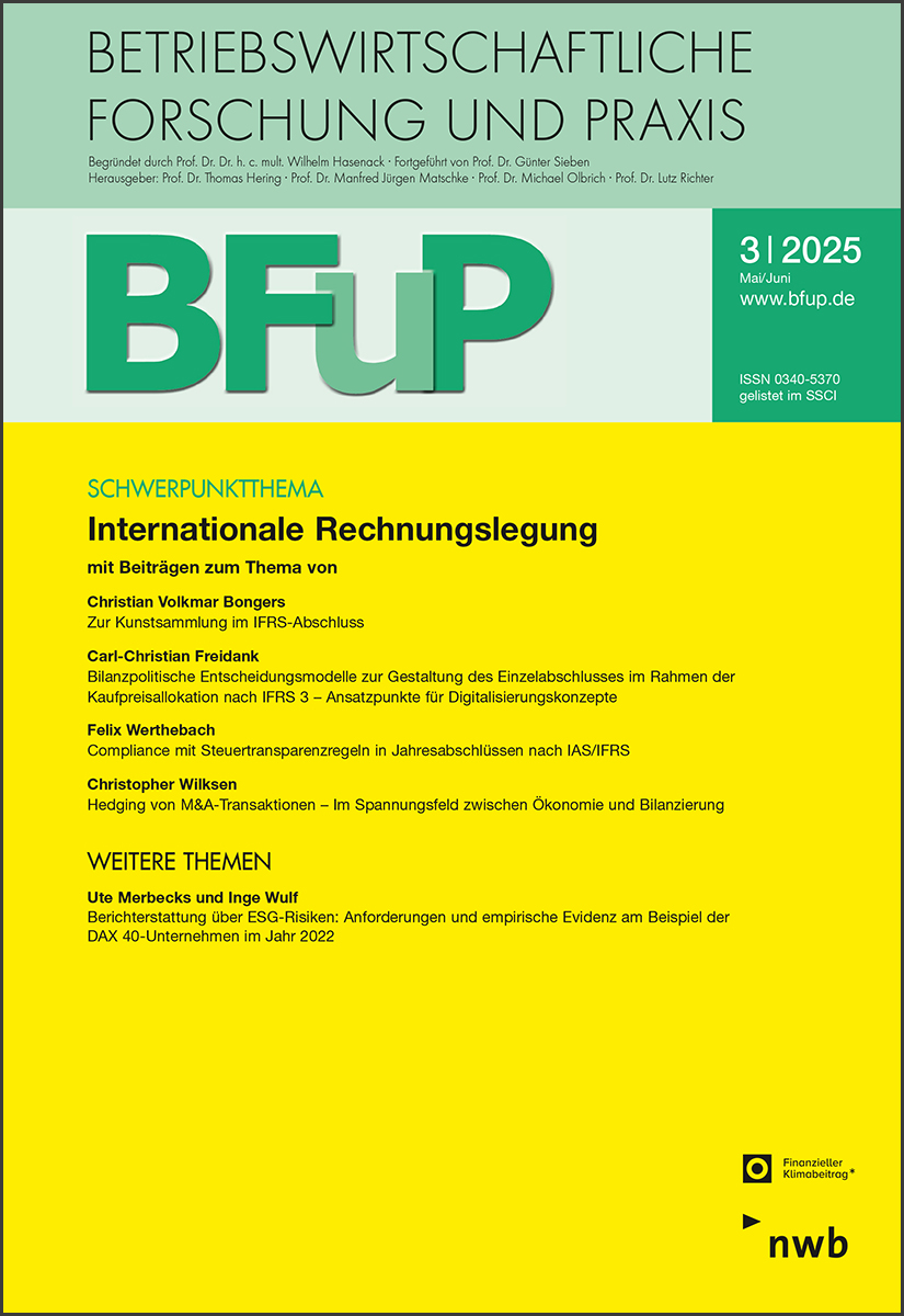 Internationale Rechnungslegung
