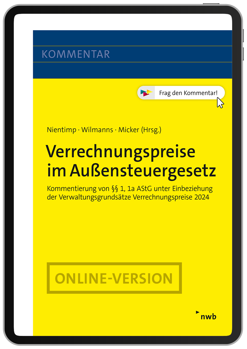 Verrechnungspreise im Außensteuergesetz