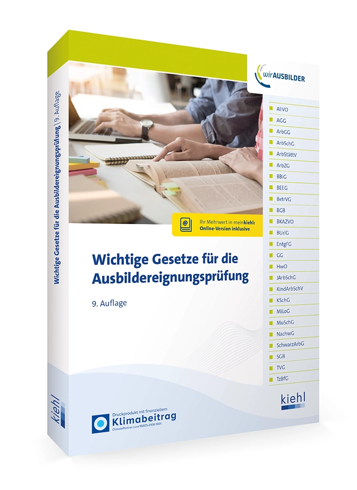Wichtige Gesetze für die Ausbildereignungsprüfung