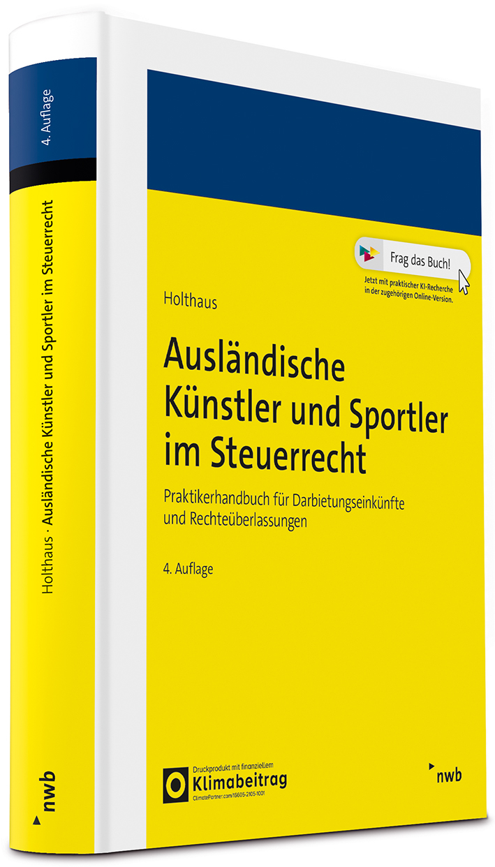 Ausländische Künstler und Sportler im Steuerrecht