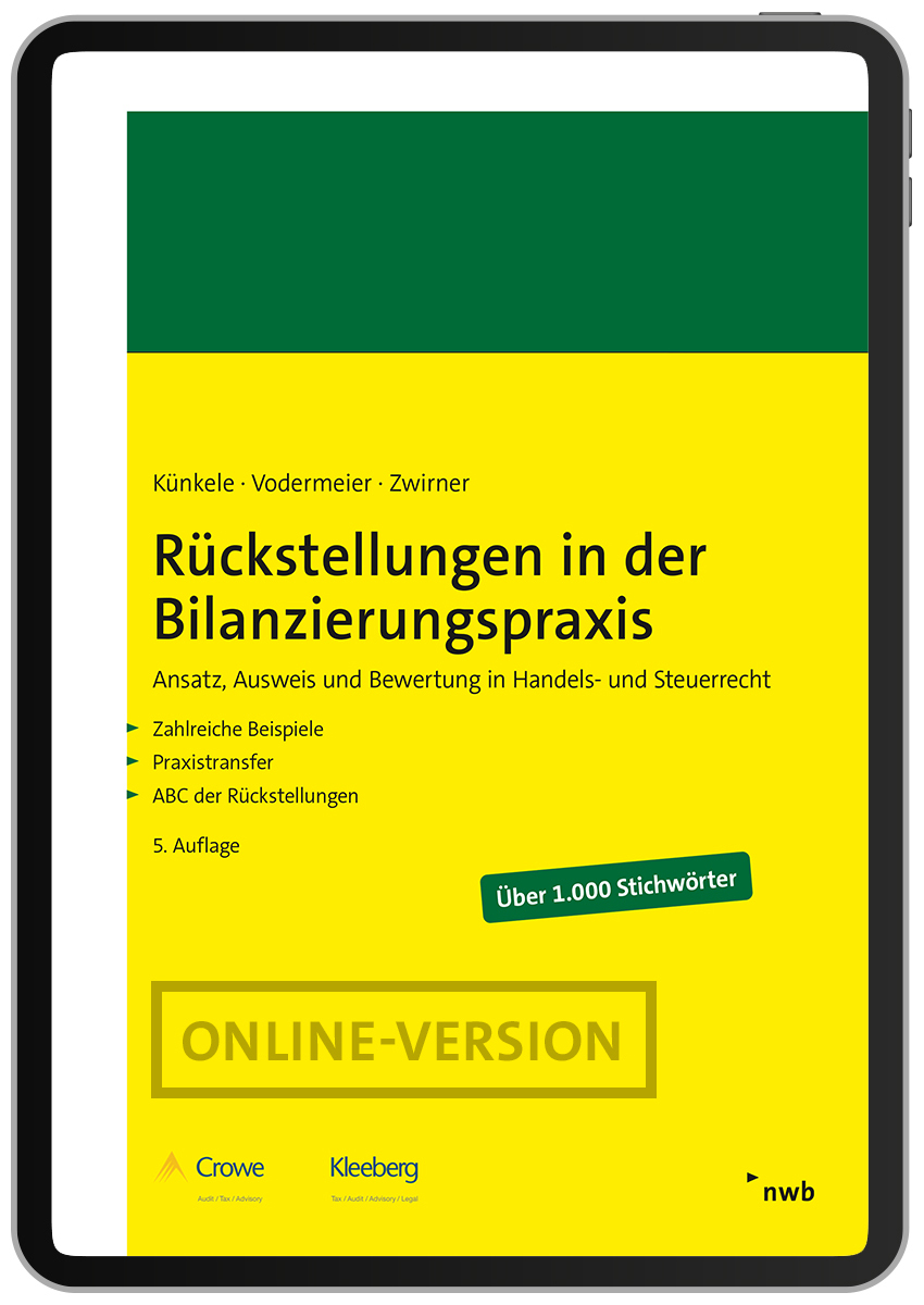 Rückstellungen in der Bilanzierungspraxis