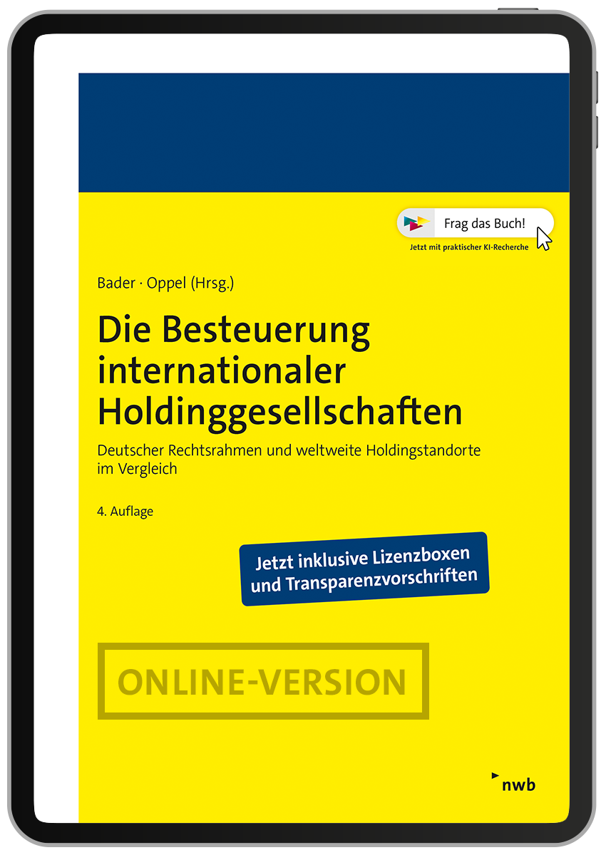 Die Besteuerung internationaler Holdinggesellschaften