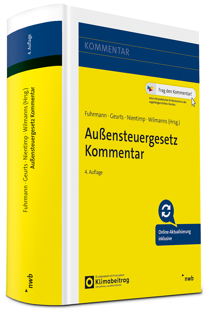 Außensteuergesetz Kommentar Buch Cover NWB Shop