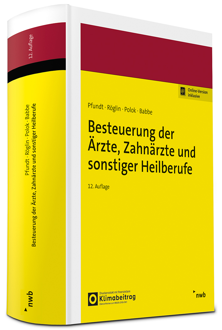 Besteuerung der Ärzte, Zahnärzte und sonstiger Heilberufe
