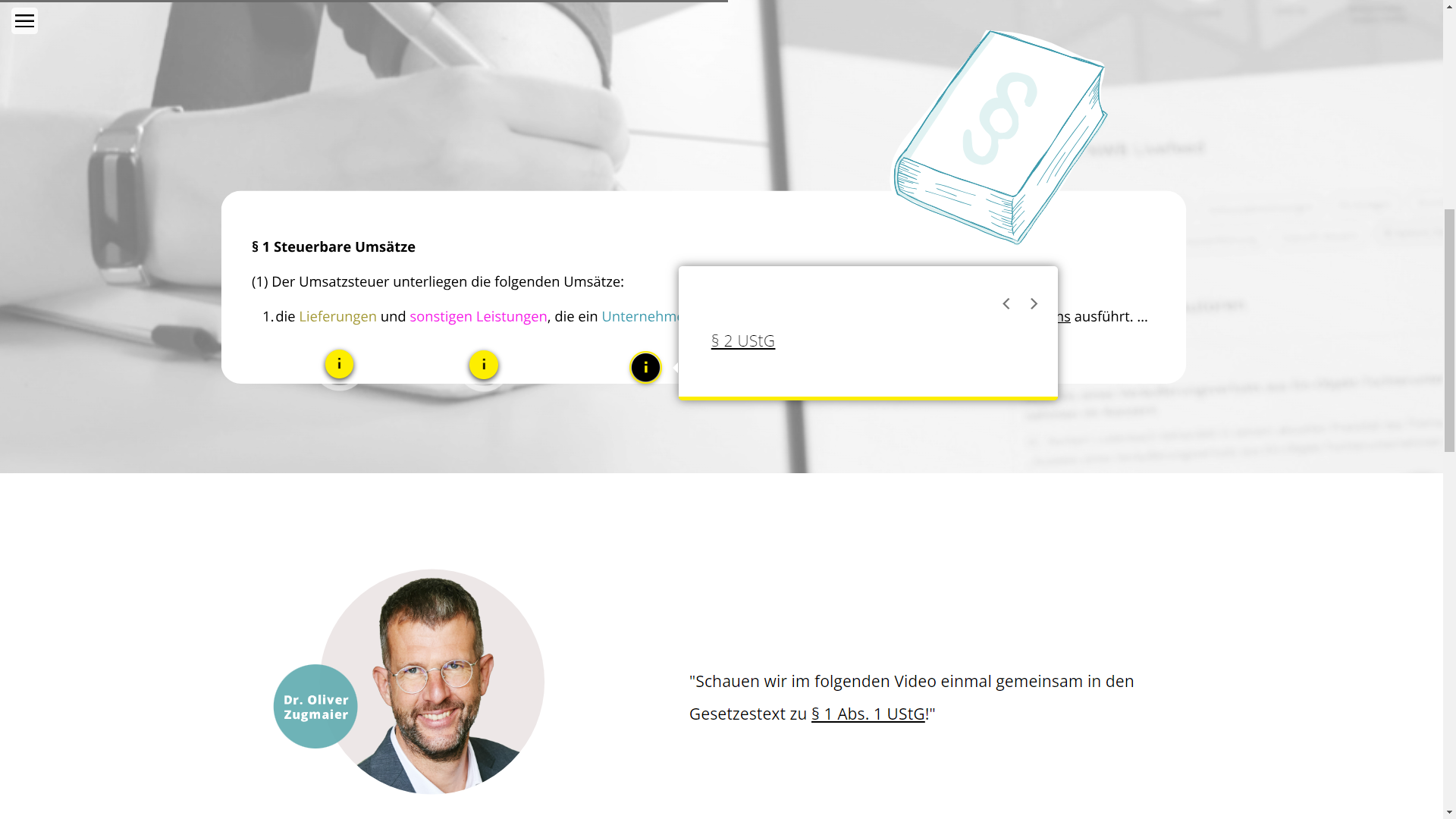 Der umsatzsteuerliche Unternehmerbegriff und Besonderheiten für Kleinunternehmer
