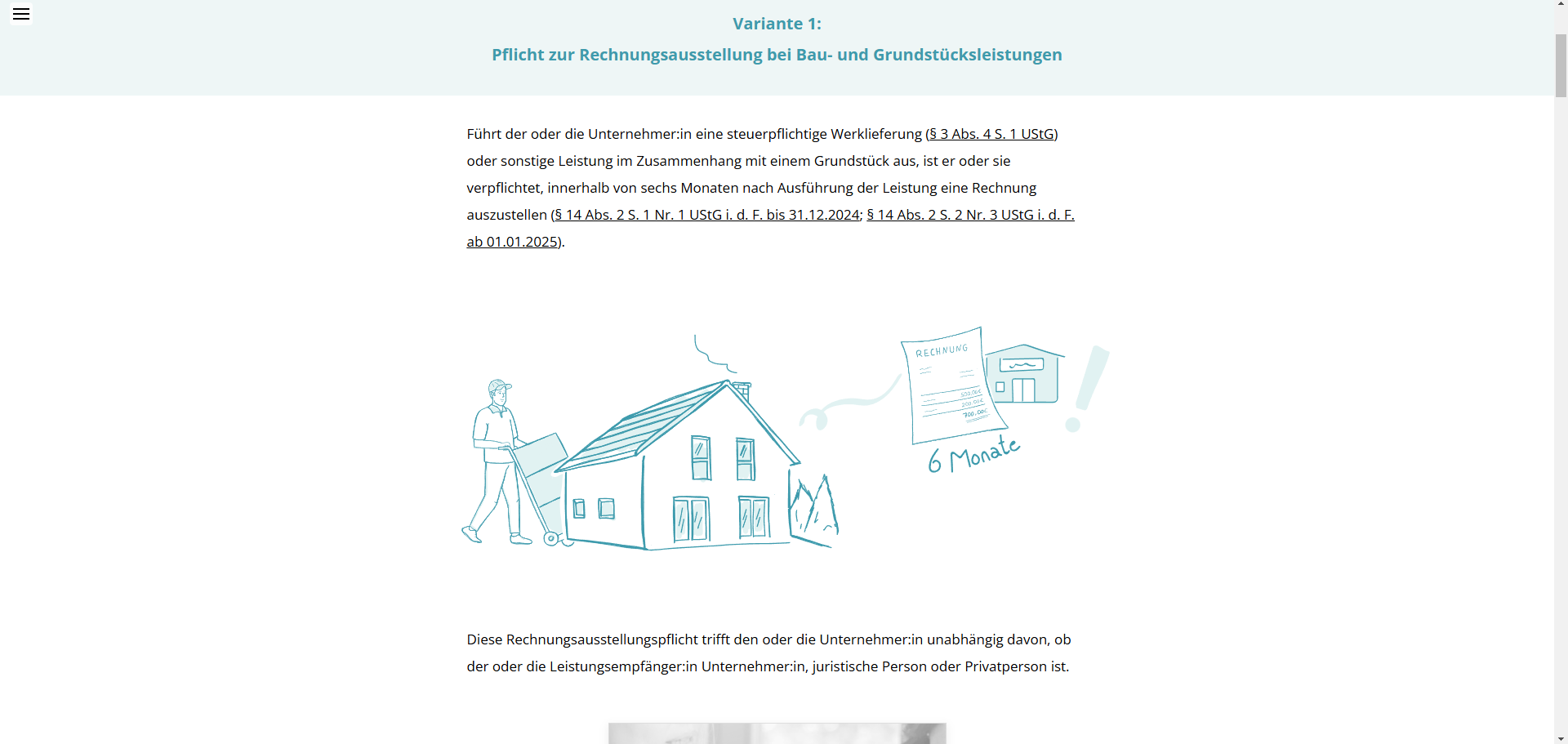 Rechnungen, Vorsteuerabzug und Vorsteuerberichtigung