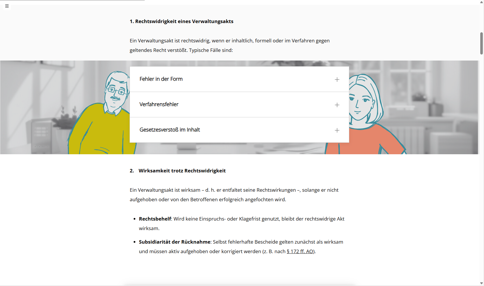 Der Verwaltungsakt nach der AO – Bekanntgabe, Wirkung und Rechtsfolgen